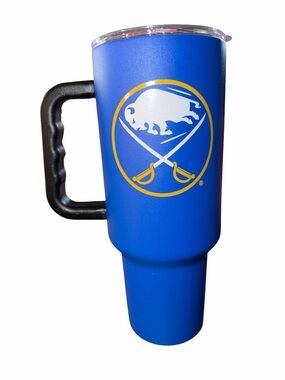 Buffalo Sabres 40 oz Insulated Travel Tumbler Mug Stainless Steel New